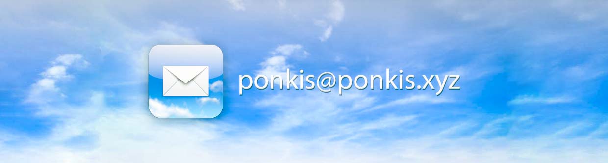 Email information for ponkis@ponkis.xyz