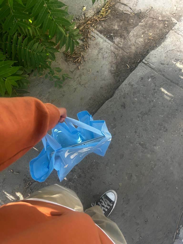 Mac in my hands