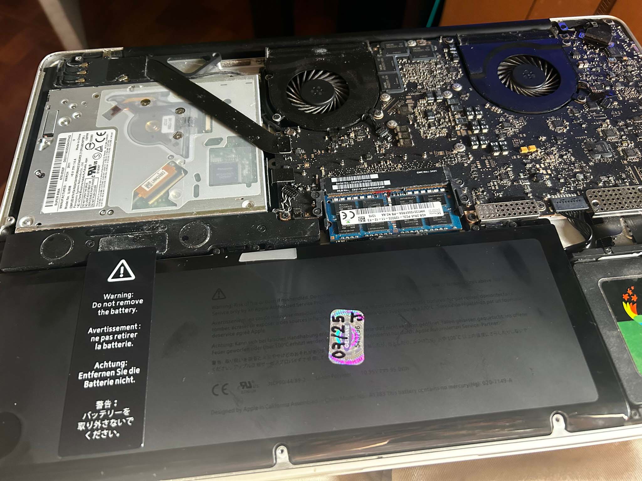 New battery