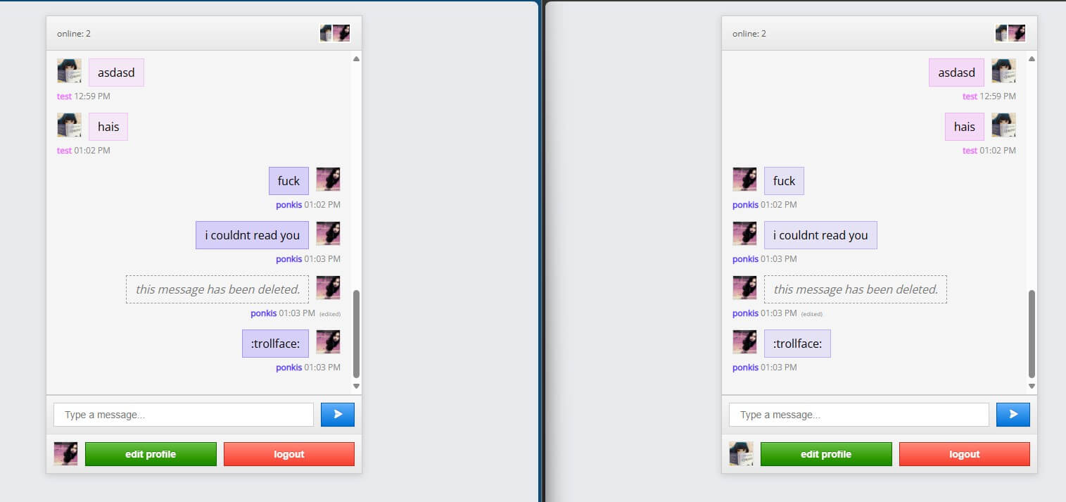 Message deletion