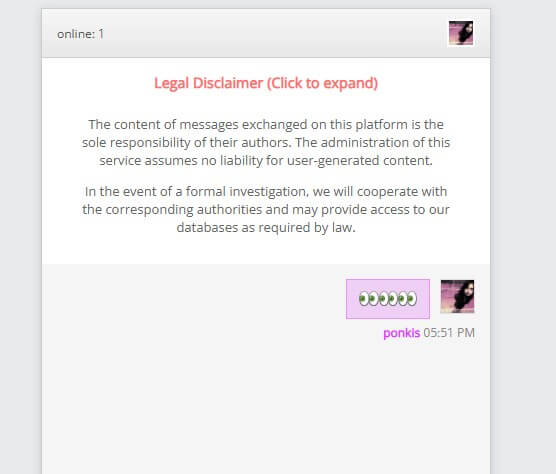 Legal notice