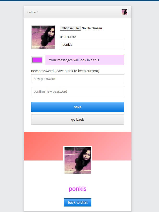 Profile banners