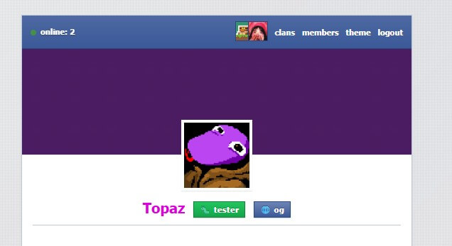Tester badges