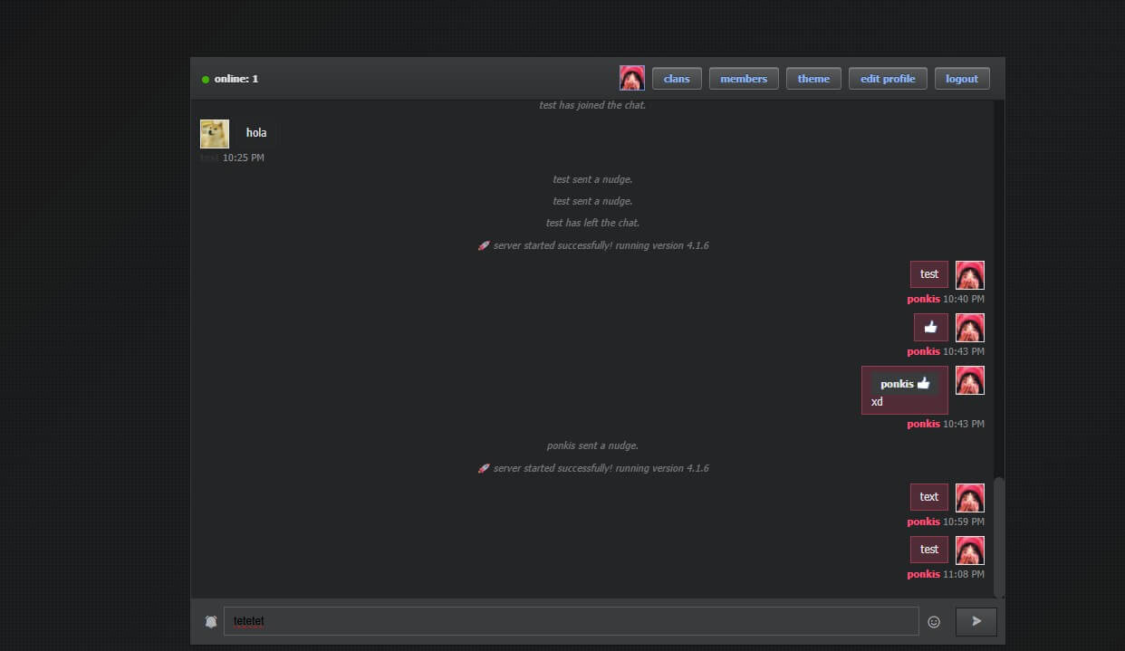 Complete dark mode